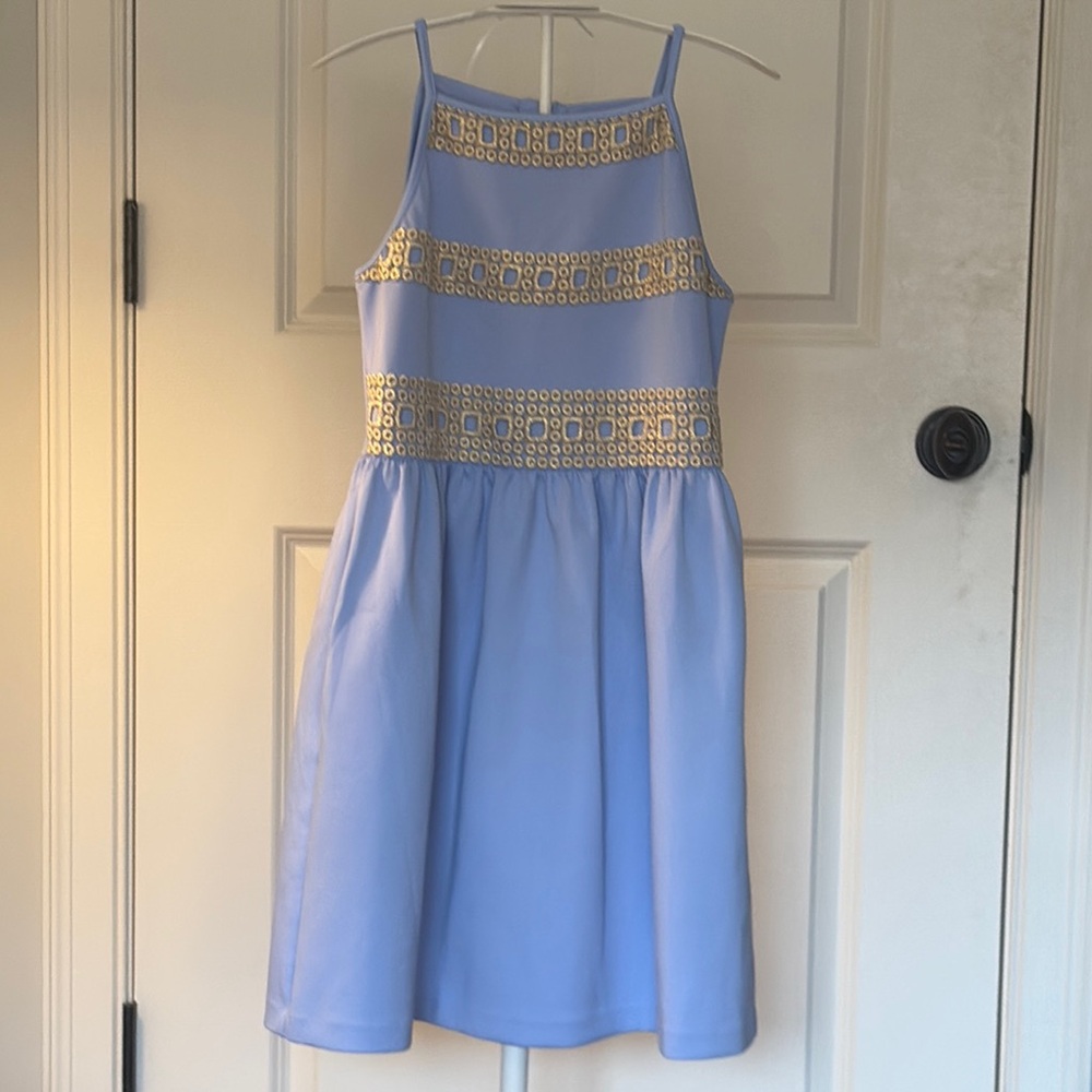 Lilly Pulitzer Blue Halter Sundress